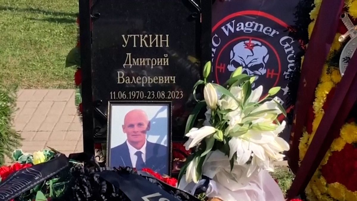 V Moskvě pohřbili Utkina, který dal wagnerovcům jméno. Na rozdíl od Prigožina s vojenskými poctami